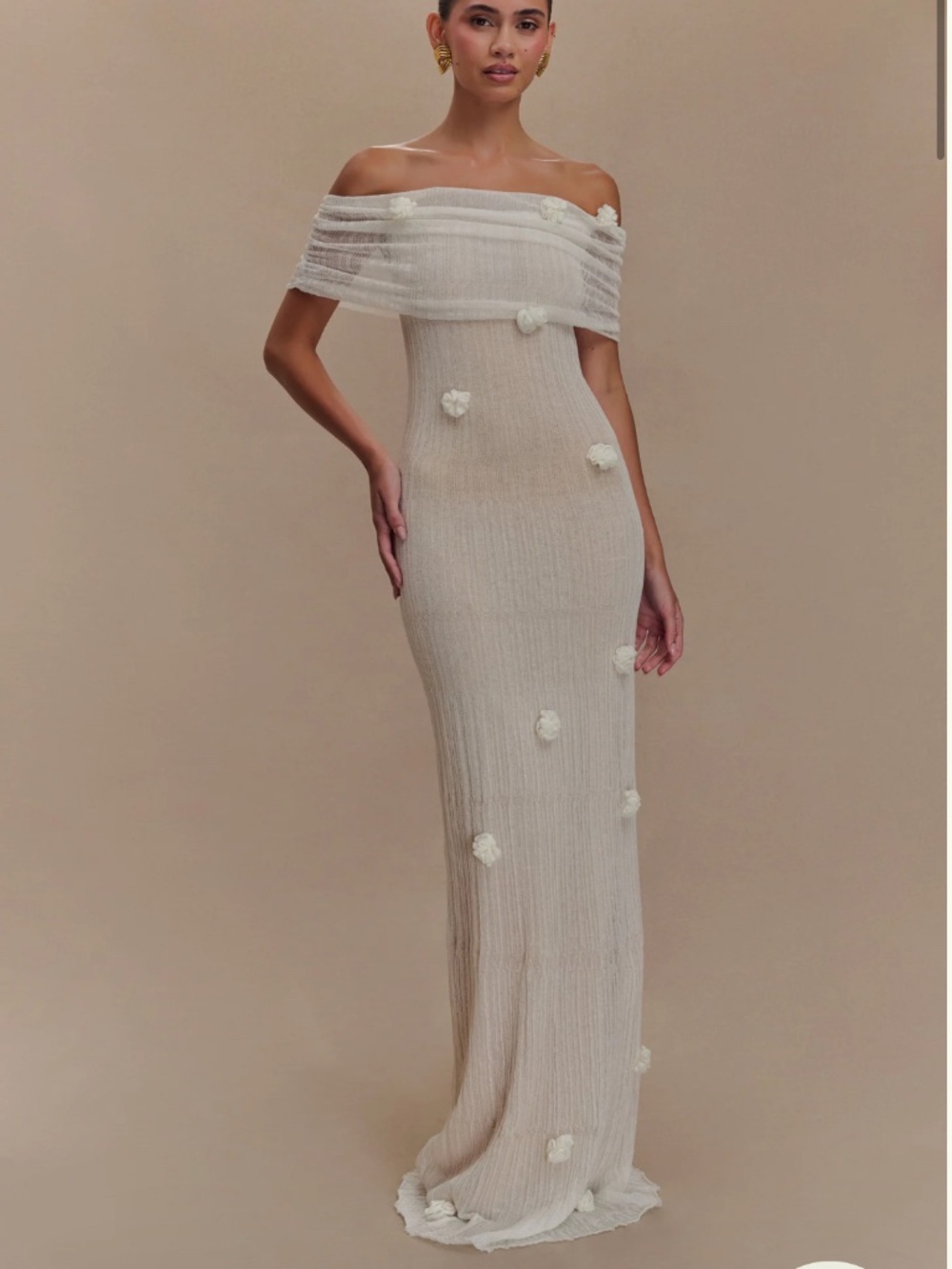 Brynn Orchid Knit Maxi Dress NWT